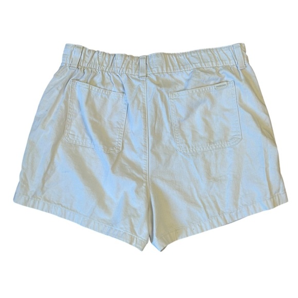Denizen From Levi's Loose A-Line Shorts Size 16 Off-white/white - Picture 5 of 10